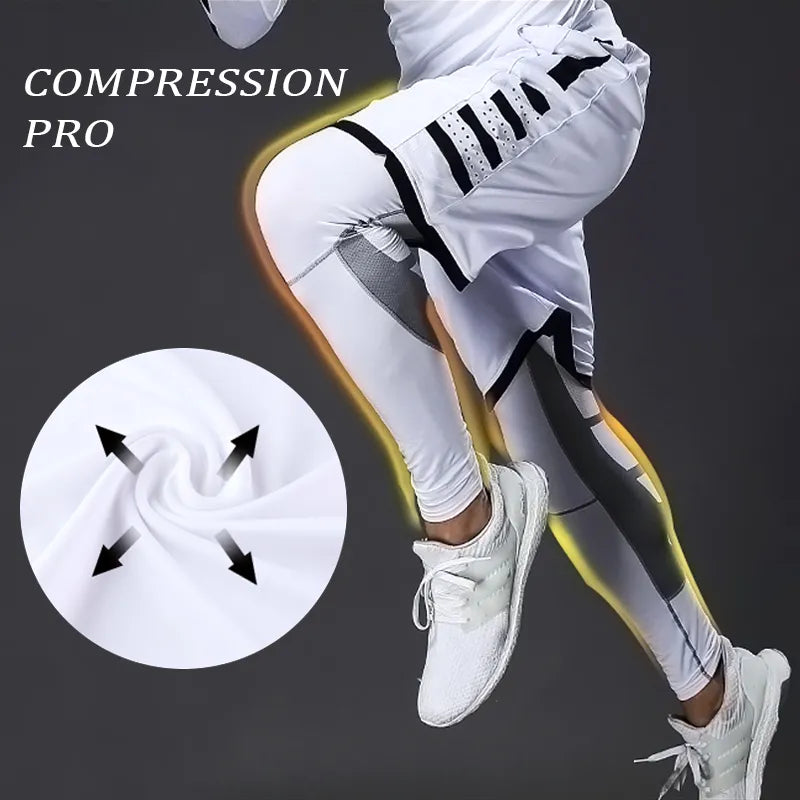 Men's Lycra Compression Pants