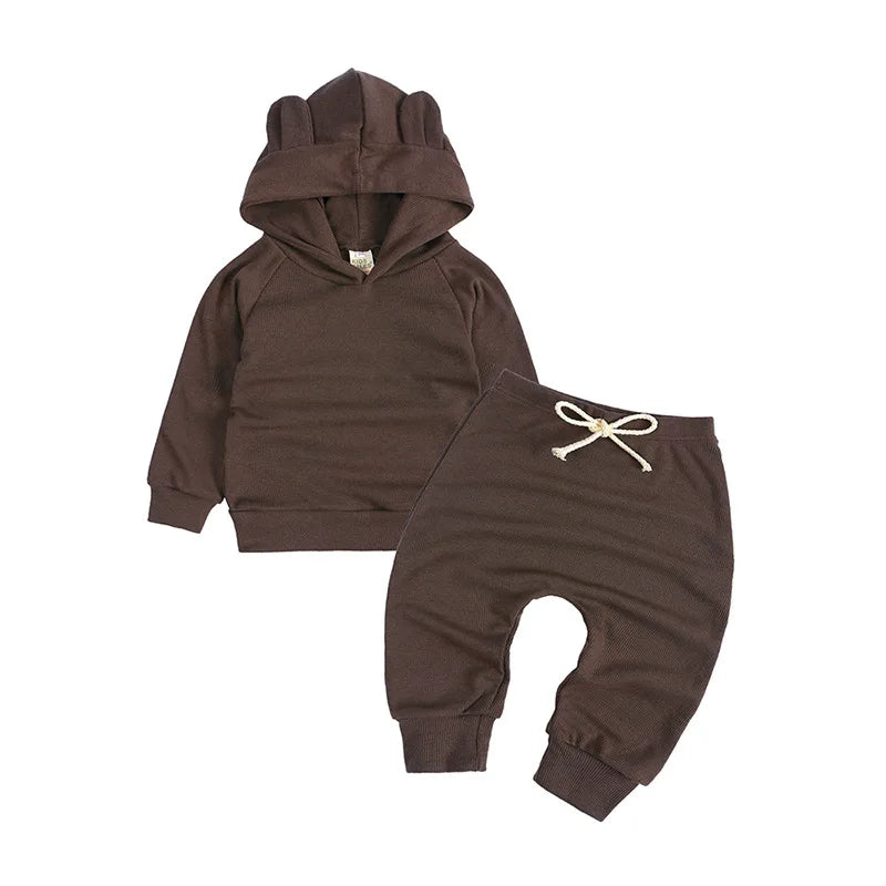 Outwear Kids Clothes Baby Outfit Sweater Pants Sets .Children Sweatshirt Wear Suit